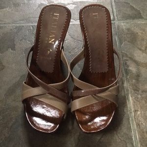 Italian Shoemakers Strappy Heels Sz 7.5